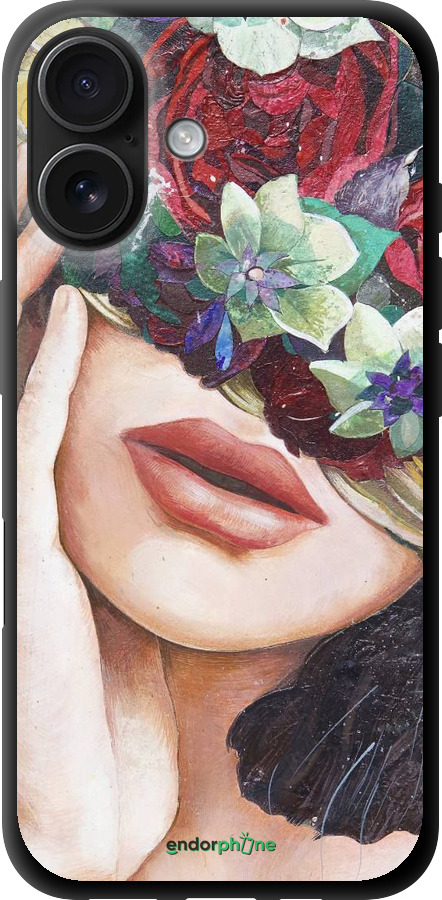 TPU чехол Head Flower для Apple iPhone 16 - 4460b-3709 изображение 