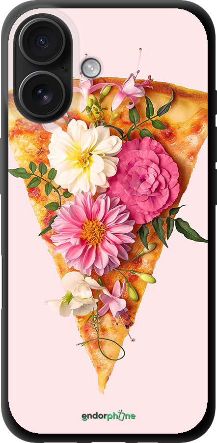 TPU чехол pizza для Apple iPhone 16 - 4492b-3709 изображение 