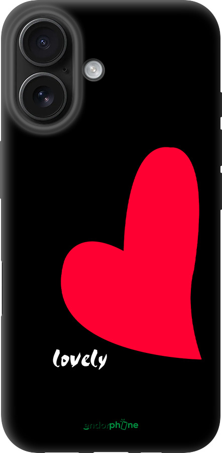 TPU чехол Lovely для Apple iPhone 16 - 4580b-3709 изображение 