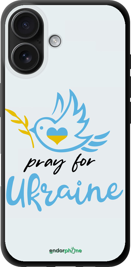 TPU чехол Украина v2 для Apple iPhone 16 - 5230b-3709 изображение 