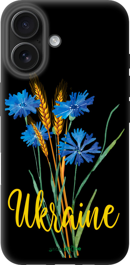 TPU чехол Ukraine v2 для Apple iPhone 16 - 5445b-3709 изображение 