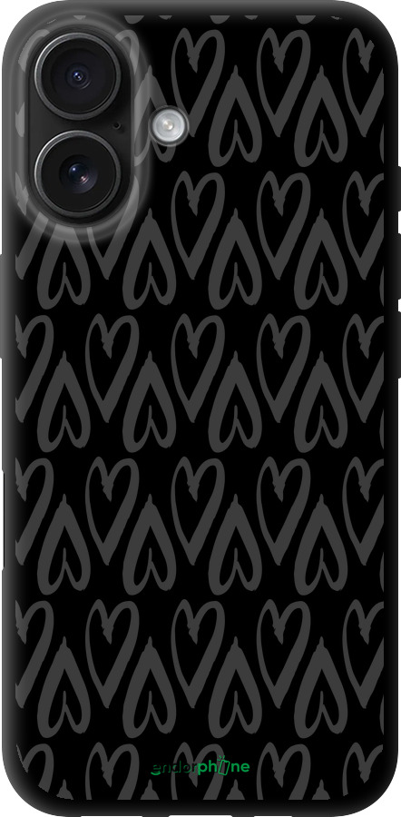 TPU чехол Сердца v2 для Apple iPhone 16 - 5497b-3709 изображение 