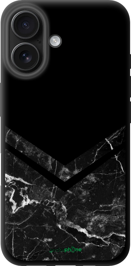 TPU чехол Мармуровий шеврон для Apple iPhone 16 - 5570b-3709 изображение 