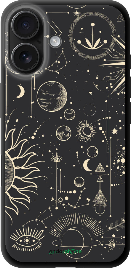 TPU чехол Фаза місяця для Apple iPhone 16 - 5605b-3709 изображение 