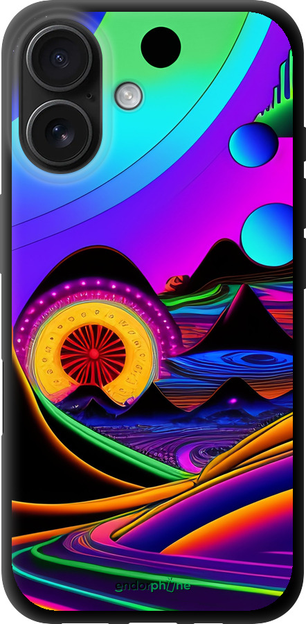TPU чехол Абстракция v3 для Apple iPhone 16 - 5620b-3709 изображение 