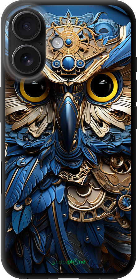 TPU чехол Сова v2 для Apple iPhone 16 - 5649b-3709 изображение 