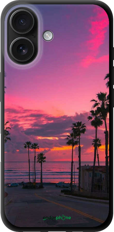 TPU чехол Пальмы для Apple iPhone 16 - 5873b-3709 изображение 