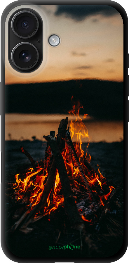 TPU чехол Вогонь для Apple iPhone 16 - 6021b-3709 изображение 