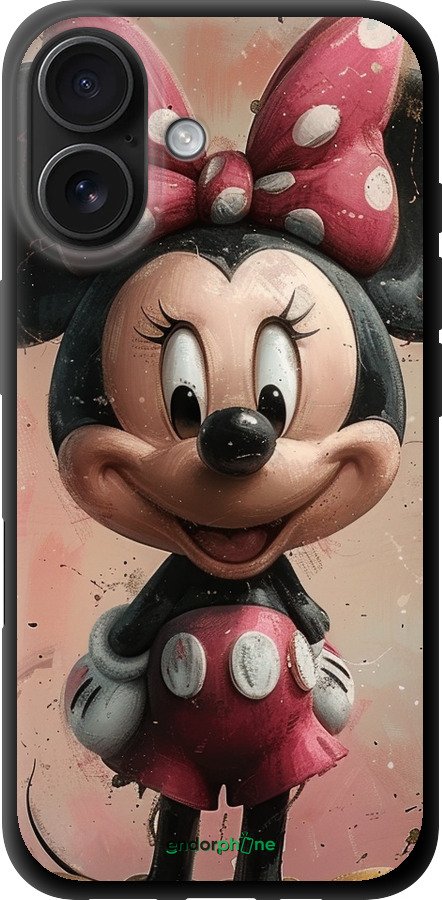 TPU чехол Minnie Mouse для Apple iPhone 16 - 6054b-3709 изображение 