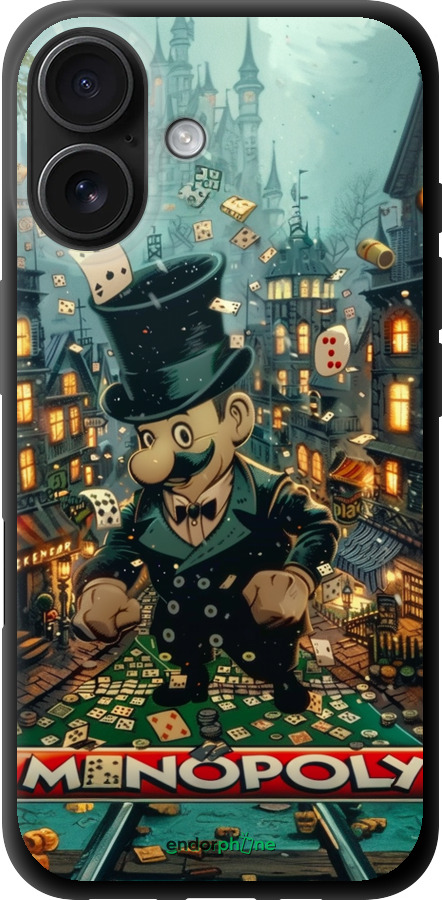 TPU чехол Казковий Monopoly для Apple iPhone 16 - 6086b-3709 изображение 