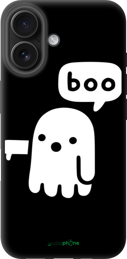 TPU чехол Призрак Неодобрения для Apple iPhone 16 - 6431b-3709 изображение 