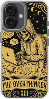 Чохол Bumper чехол The Overthinker для Apple iPhone 16 - 6774pc-3709 изображение 