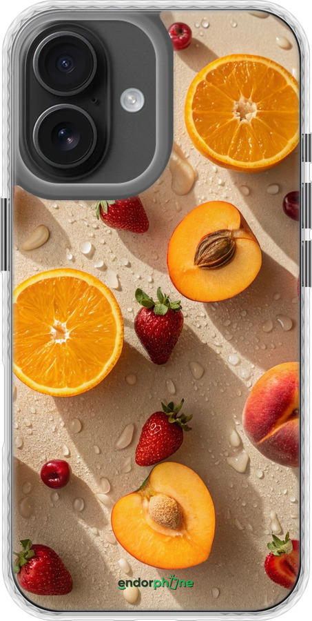 Чехол Bumper чехол Фрукты 3 для Apple iPhone 16 - 6703pc-3709 изображение 