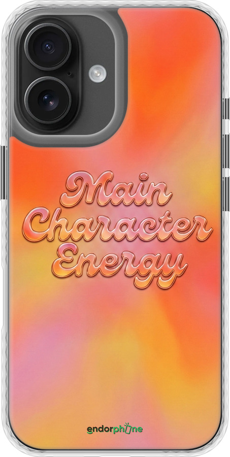 Чехол Bumper чехол Aura Gradient Main Character Energy Aesthetic Y2K для Apple iPhone 16 - 6783pc-3709 изображение 