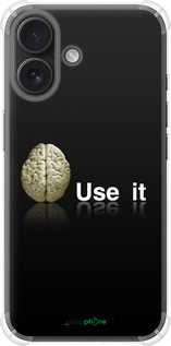 Силикон с усиленными углами чехол Use it для Apple iPhone 16 - 207sp-3709 изображение 