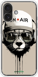 Силикон с усиленными углами чехол On air для Apple iPhone 16 - 4166sp-3709 изображение 