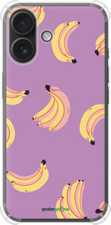 Силикон с усиленными углами чехол Бананы для Apple iPhone 16 - 4312sp-3709 изображение 