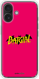 Силикон с усиленными углами чехол bat girl для Apple iPhone 16 - 4533sp-3709 изображение 