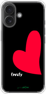 Силикон с усиленными углами чехол Lovely для Apple iPhone 16 - 4580sp-3709 изображение 