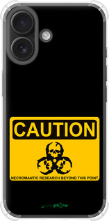 Силикон с усиленными углами чехол biohazard 36 для Apple iPhone 16 - 4854sp-3709 изображение 