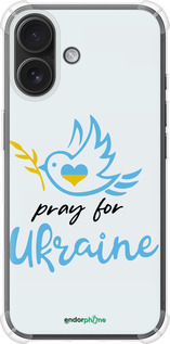 Силикон с усиленными углами чехол Украина v2 для Apple iPhone 16 - 5230sp-3709 изображение 