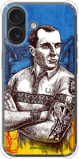 Силикон с усиленными углами чехол Бандера для Apple iPhone 16 - 5270sp-3709 изображение 