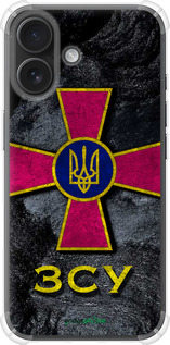 Силіконовий протиударний с посиленими кутами чехол ЗСУ v3  для Apple iPhone 16 - 5314sp-3709 изображение 