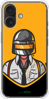 Силикон с усиленными углами чехол № 5376 для Apple iPhone 16 - 5376sp-3709 изображение 