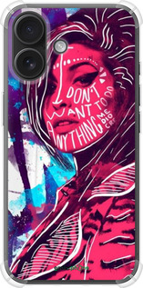 Силикон с усиленными углами чехол Эми для Apple iPhone 16 - 5381sp-3709 изображение 