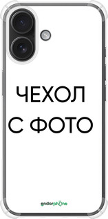 Силикон с усиленными углами чехол 'Чехол с фото' для iPhone 16 изображение 1