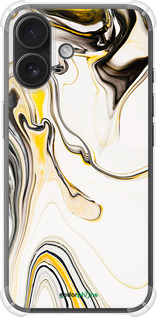 Силикон с усиленными углами чехол Краски v3 для Apple iPhone 16 - 5482sp-3709 изображение 