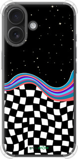 Силикон с усиленными углами чехол Абстрактный космос для Apple iPhone 16 - 5512sp-3709 изображение 