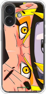 Силикон с усиленными углами чехол Наруто 2 для Apple iPhone 16 - 6297sp-3709 изображение 