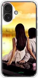 Силикон с усиленными углами чехол Sunset для Apple iPhone 16 - 6607sp-3709 изображение 