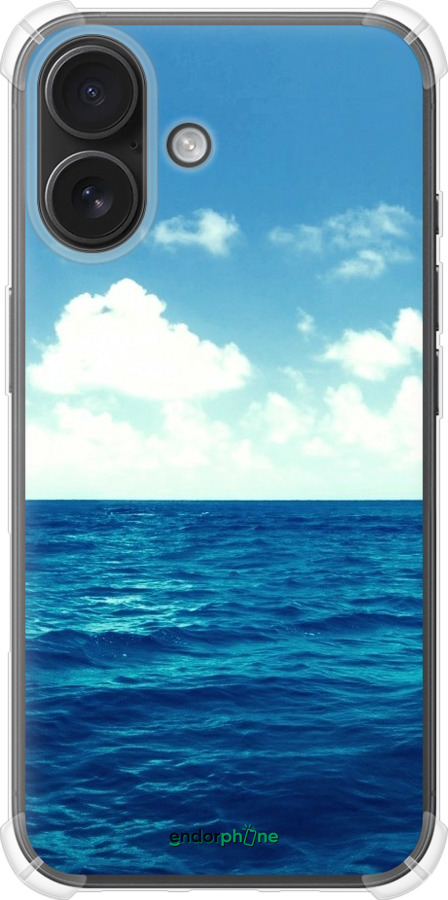 Силикон с усиленными углами чехол Горизонт для Apple iPhone 16 - 4417sp-3709 изображение 