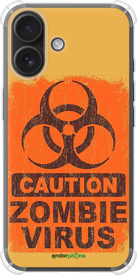 Силикон с усиленными углами чехол Biohazard 1 для Apple iPhone 16 - 4817sp-3709 изображение 