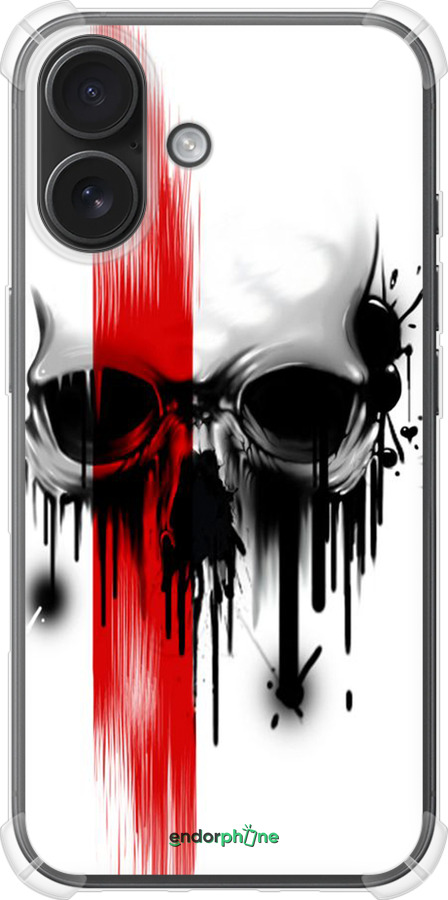 Силикон с усиленными углами чехол Biohazard  13 для Apple iPhone 16 - 4830sp-3709 изображение 