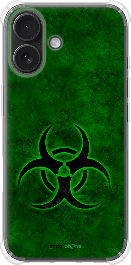 Силикон с усиленными углами чехол biohazard 30 для Apple iPhone 16 - 4848sp-3709 изображение 