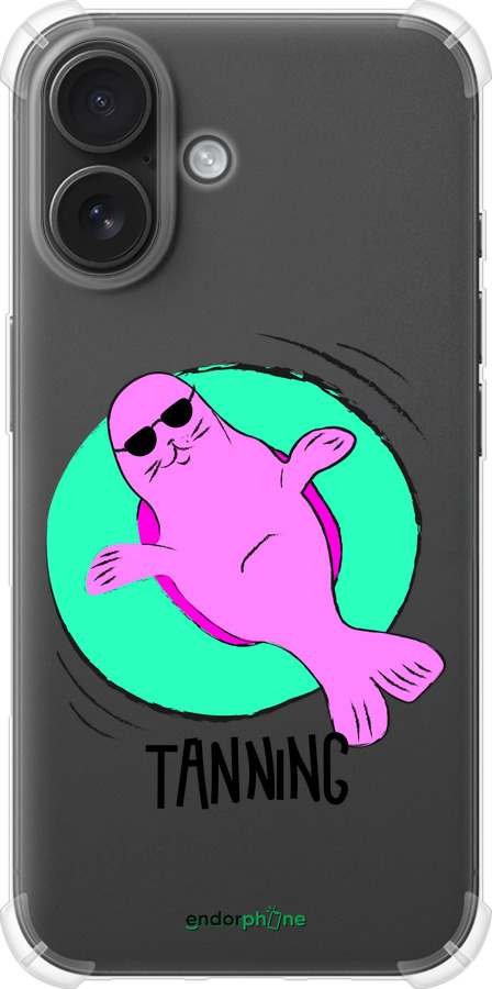 Силикон с усиленными углами чехол Magic Time для Apple iPhone 16 - 4889sp-3709 изображение 