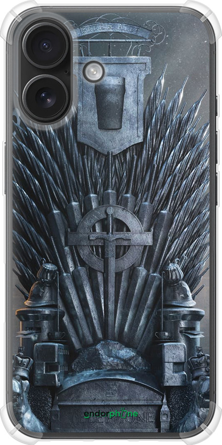 Силикон с усиленными углами чехол № 5354 для Apple iPhone 16 - 5354sp-3709 изображение 