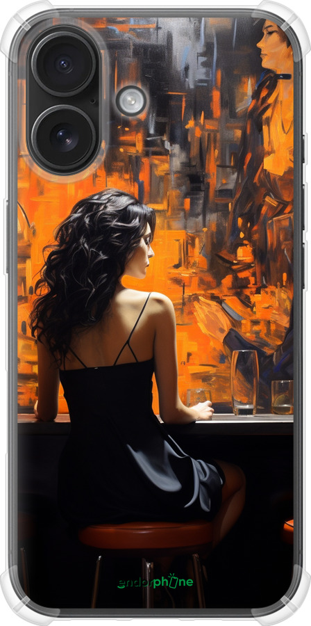 Силикон с усиленными углами чехол Чехол для телефона для Apple iPhone 16 - 5962sp-3709 изображение 