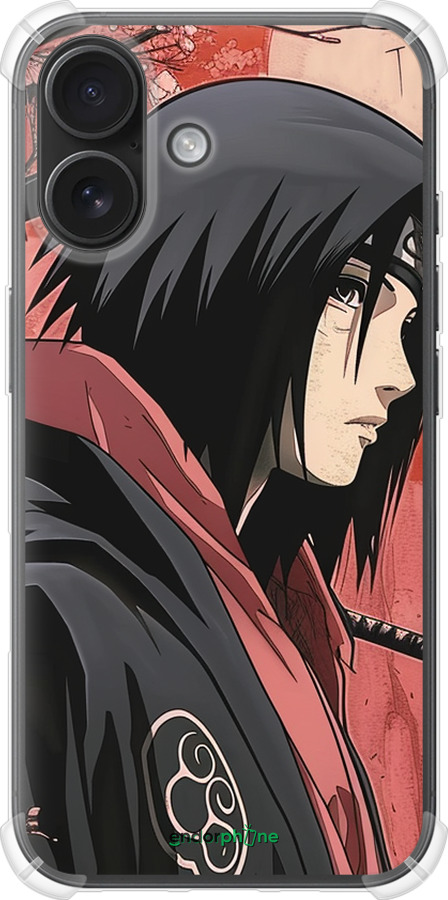 Силикон с усиленными углами чехол Anime v1 для Apple iPhone 16 - 6064sp-3709 изображение 
