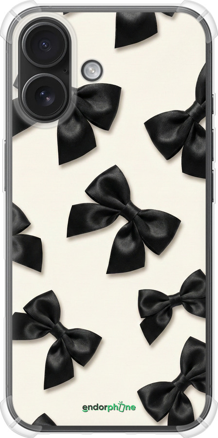 Силіконовий протиударний с посиленими кутами чехол Dark Coquette для Apple iPhone 16 - 6765sp-3709 изображение 