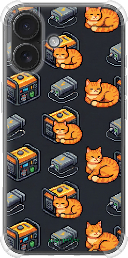 Силикон с усиленными углами чехол Autonomous Zone для Apple iPhone 16 - 6771sp-3709 изображение 