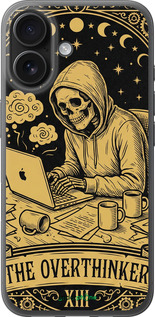 Силіконовий чохол 'The Overthinker' для iPhone 16 зображення 1