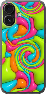 Силиконовый чехол 'Y2K Jelly Dream' для iPhone 16 изображение 9