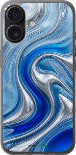 Силиконовый чехол 'Liquid Chrome' для iPhone 16 изображение 9