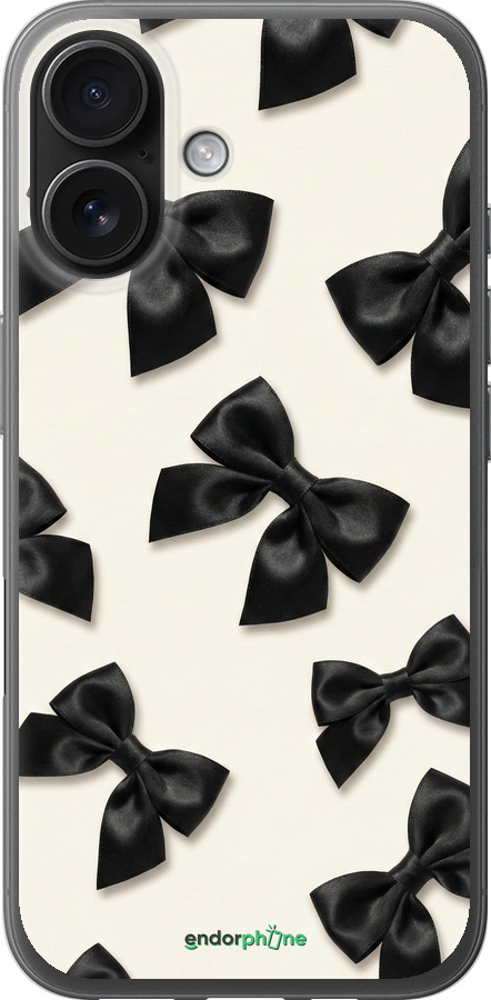 Силіконовий чехол Dark Coquette для Apple iPhone 16 - 6765u-3709 изображение 