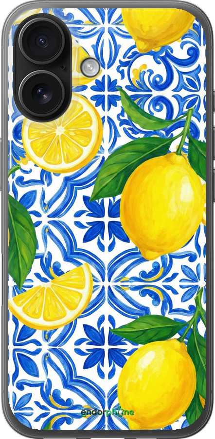 Силиконовый чехол Grocery Girl Italian Summer для Apple iPhone 16 - 6766u-3709 изображение 