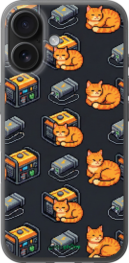 Силиконовый чехол Autonomous Zone для Apple iPhone 16 - 6771u-3709 изображение 